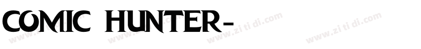 Comic Hunter字体转换